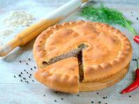 Осетинский пирог с картошкой и грибами